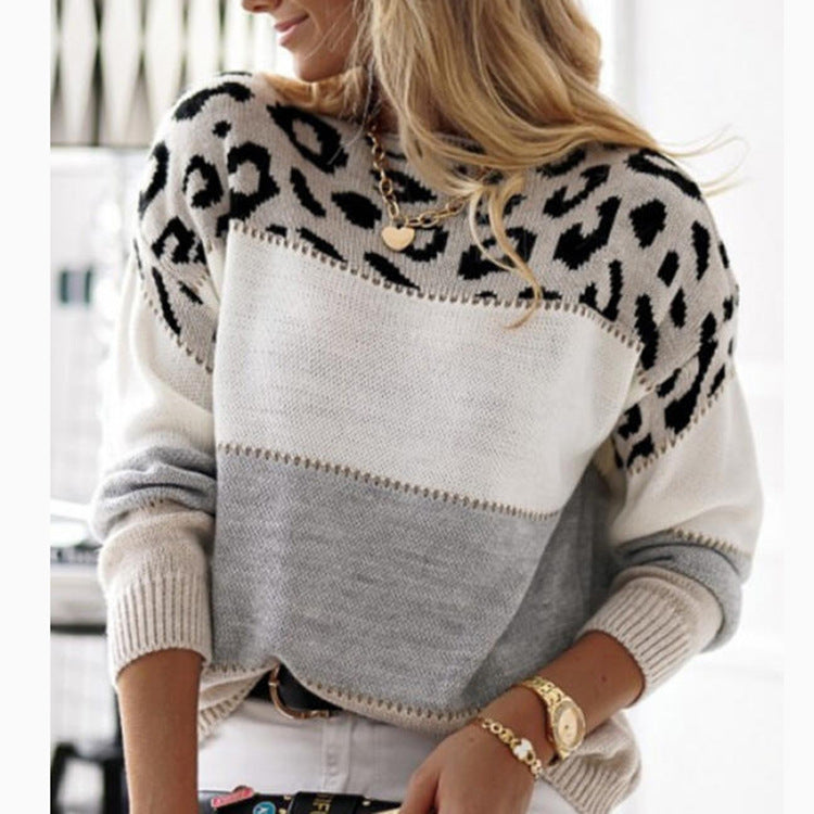 Emily - Leopard Print Jumper