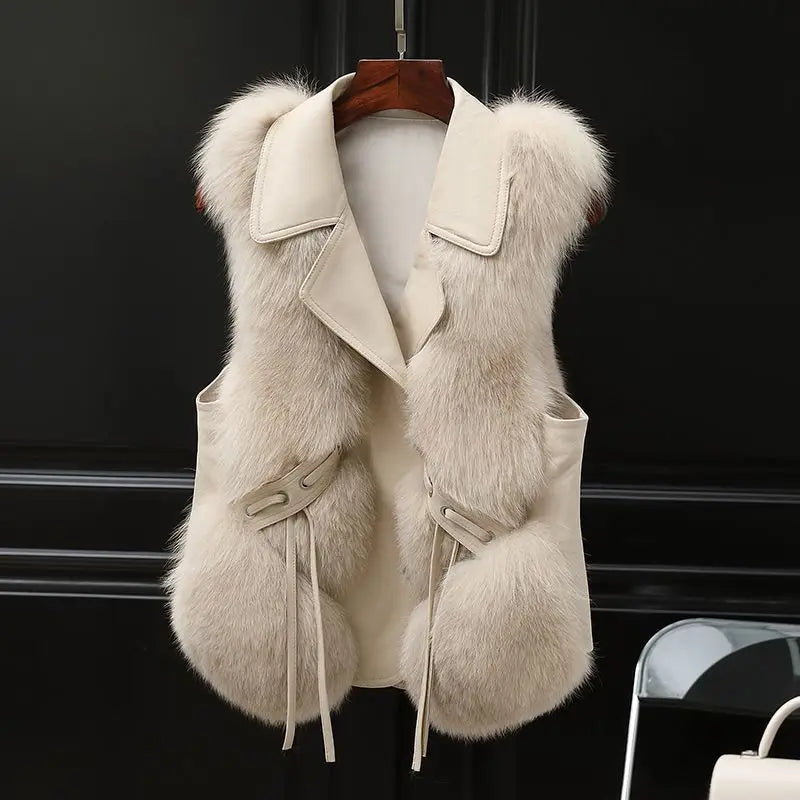 Megane | Regal Fur Vest